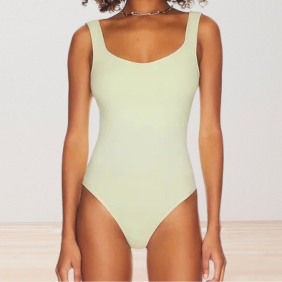 Free People Lime Green Bodysuit - Picture 2 of 7